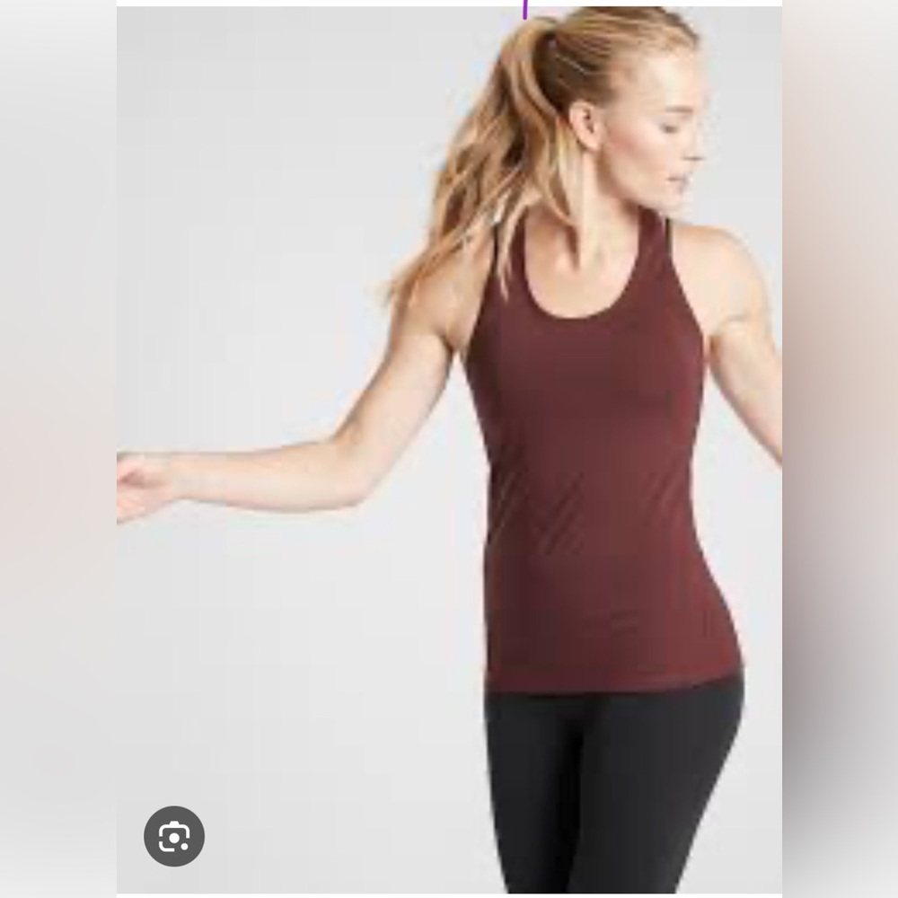 Athleta Burgundy Tank Top